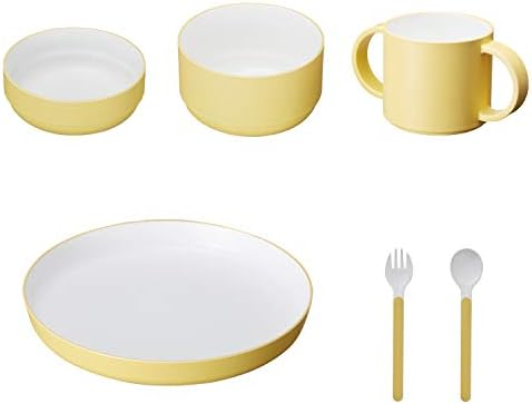 tak KIDS DISH 子供用食器セット JTN-1001-YL